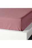 ULLVIDE TEK KİŞİLİK ÇARŞAF 150X260 CM KOYU PEMBE - 1