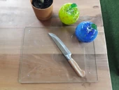 Grande Home 20*30 Cam Tezgah Koruyucu Kesme&koruma Tahtası - 1