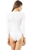 LADON VİSKON PENYE LİKRALI GENİŞ YAKA KANCALI BODY 203 - 3