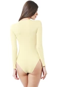 LADON VİSKON PENYE LİKRALI GENİŞ YAKA KANCALI BODY 203 - 7