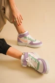 Uzun Bilekli Spor Sneakers Ayakkabı - 6