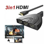 Mobitell 3in1 HDMI To HDMI Switch Pigtail Kablolu 4K Ultra Hd 2160P - 5