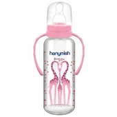 Hanymish 402 Kulplu Cam Biberon 240 ml - 3