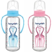 Hanymish 402 Kulplu Cam Biberon 240 ml - 1