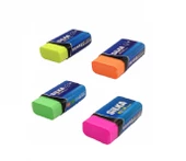 Silka Silgi 4 Adet Neon Renk Silgi ART.3 - 1