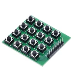 4x4 Matrix 16 Keys 8 Pin Keypad Tuş Takımı thumbnail 3