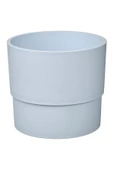 NYPON soluk mavi 9 cm plastik saksı - 1