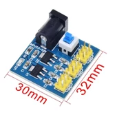 12V Giriş 3.3V - 5V - 12V Çoklu Çıkışlı Regülatör Kartı thumbnail 6