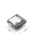 MP3-TF-16P Mini Mp3 Player Modülü Wav Ses Çalma Oynatıcı Micro Sd thumbnail 1