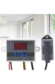XH-W3005 Dijital Nem Kontrol Cihazı Termostat- 12V 120W thumbnail 6