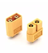 XT-60 Batarya Konnektör Dişi-Erkek Çift Plug 60A Li-Po thumbnail 1