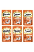 Dreamies Tavuklu Kedi Ödül Maması 6'lı (6x60 gr) - 1