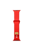 Gpack Apple Watch 4 5 44mm Kordon Silikon Metal Tokalı Ayarlanabilir KRD73 - 5