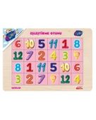 Ahşap Eğitici Eşleştirme Sayılar ONY265 Playwood - 1