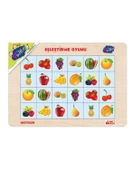 Ahşap Eğitici Eşleştirme Meyveler ONY275 Playwood - 1