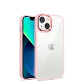 İphone 14 Pro Max Metal Kamera Çerçeveli Kenarları Renkli Kılıf - 2