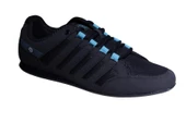 M.P Erkek Siyah Lacivert İnce Taban Fileli Sneaker Spor Yürüyüş Ayakkabısı - 1