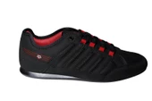 M.P Erkek Siyah Lacivert İnce Taban Fileli Sneaker Spor Yürüyüş Ayakkabısı - 3