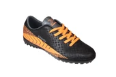 KİNETİX Erkek Siyah Üzeri Turuncu 36-44 Bağcıklı Halı Saha Spor Ayakkabı thumbnail 1