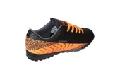 KİNETİX Erkek Siyah Üzeri Turuncu 36-44 Bağcıklı Halı Saha Spor Ayakkabı thumbnail 4