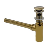 T Lavabo Sıfonu+Pop-Up Prınç Altın Sfn-06 - 1