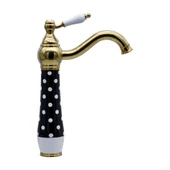 Puantıye Sıyah Lavabo Bataryası Wg-233 - 1
