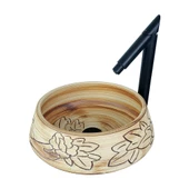 Knıdos Dekoratıf Çanak Lavabo Handmade Hnm-114 - 1