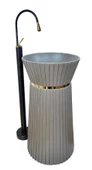Glory Antrasıt Gold Monoblok Lavabo Bb-928 - 1