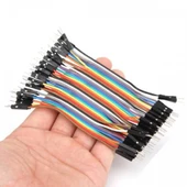 10cm 40 Pin Erkek Erkek Dupont Kablo Breadboard Jumper thumbnail 8