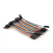 10cm 40 Pin Erkek Erkek Dupont Kablo Breadboard Jumper thumbnail 4