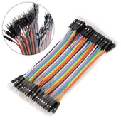 10cm 40 Pin Erkek Erkek Dupont Kablo Breadboard Jumper thumbnail 1