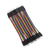 10cm 40 Pin Erkek Erkek Dupont Kablo Breadboard Jumper thumbnail 2