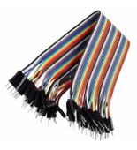 30cm 40 Pin Erkek Erkek Dupont Kablo Breadboard Jumper thumbnail 3