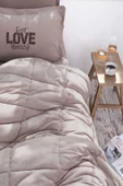 Karaca Home Motto Cotton Comfort Çift Kişilik Bej - 3