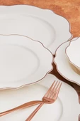 Almond Rose Line 24 Parça 6 Kişilik Porselen Yemek Takımı - 3