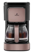 Just Coffee Aroma 2 In 1 Filtre Kahve Ve Çay Demleme Makinesi Rosegold - 2