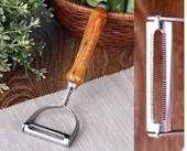 Ahşap Saplı  Paslanmaz Çelik  Soyacak - 1