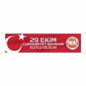 29 Ekim Cumhuriyet Bayramı Pankartı - 001 - 1