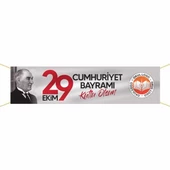 29 Ekim Cumhuriyet Bayramı Pankartı - 006 - 1