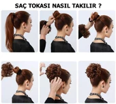Platin Topuz Toplama Tokası Saç Tokası - 4