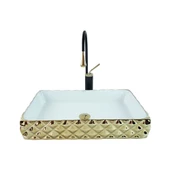 Pure Crystal Gold Çanak Lavabo Gw-100 - 1