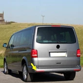 VW Transporter T6 2012-2015 Arka Tampon Sol Reflektörü Uzun 7E0945105A - 1