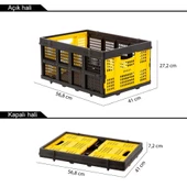 Stanley FT505 25Kg Katlanır Çok Amaçlı Taşıma Sepeti - 2