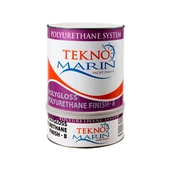 Teknomarin Polygloss Poliüretan Sonkat Boya Beyaz 3 Kg. - 1