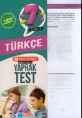 EVRENSEL 7.SINIF TÜRKÇE YAPRAK TEST - 1