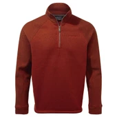 Craghoppers Barker HZ Fleece Erkek Polar-BORDO - 1