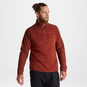 Craghoppers Barker HZ Fleece Erkek Polar-BORDO - 3