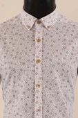 Uzun Kol Slim Fit Desenli Gömlek - 8