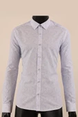 Uzun Kol Slim Fit Desenli Gömlek - 10