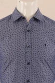 Uzun Kol Slim Fit Desenli Gömlek - 12